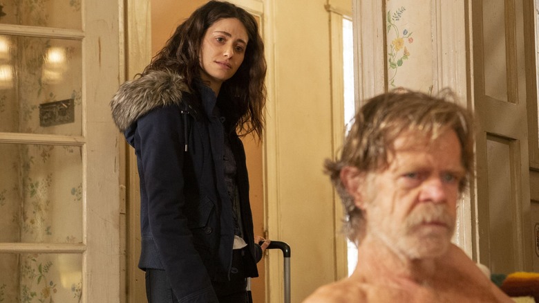 Emmy Rossum and William H. Macy in "Shameless"
