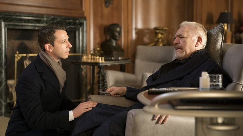 Jeremy Strong and Brian Cox in "Succession"