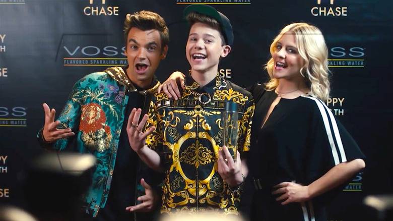 Drew Tarver, Case Walker, and Helene Yorke in "The Other Two"