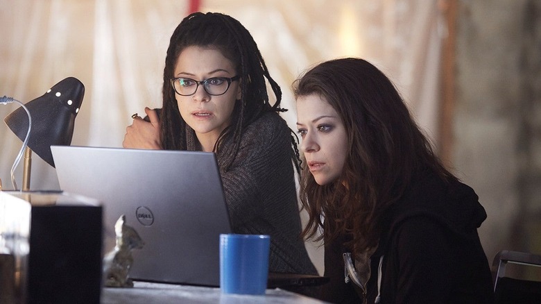 Sarah played by Tatiana Maslany