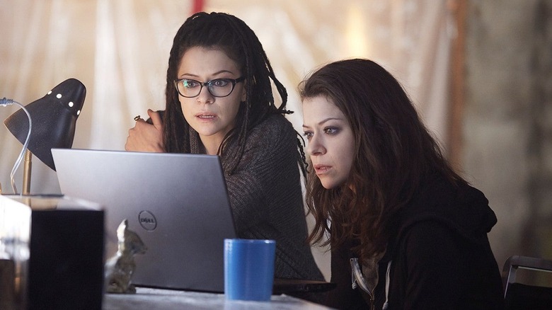 Sarah played by Tatiana Maslany