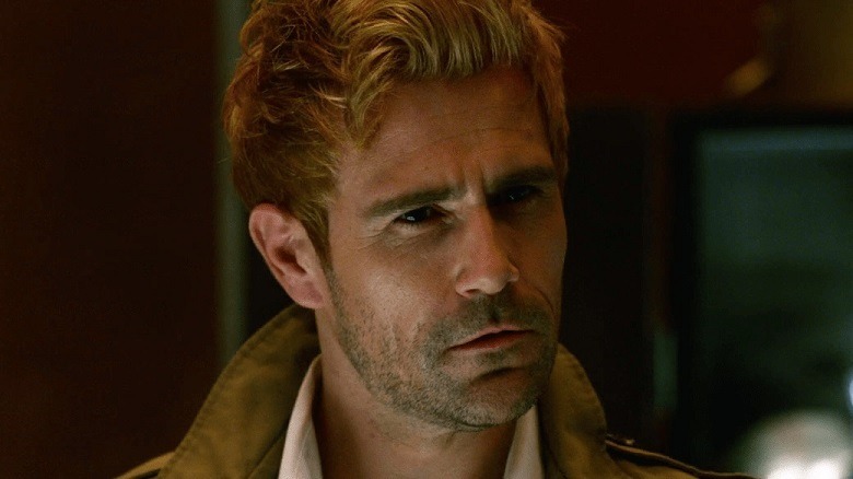 John Constantine looking slightly peeved