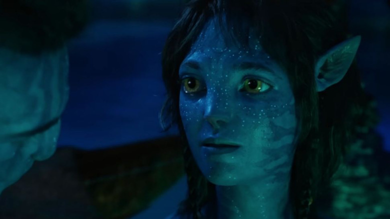 Sigourney Weaver in Avatar: The Way of Water
