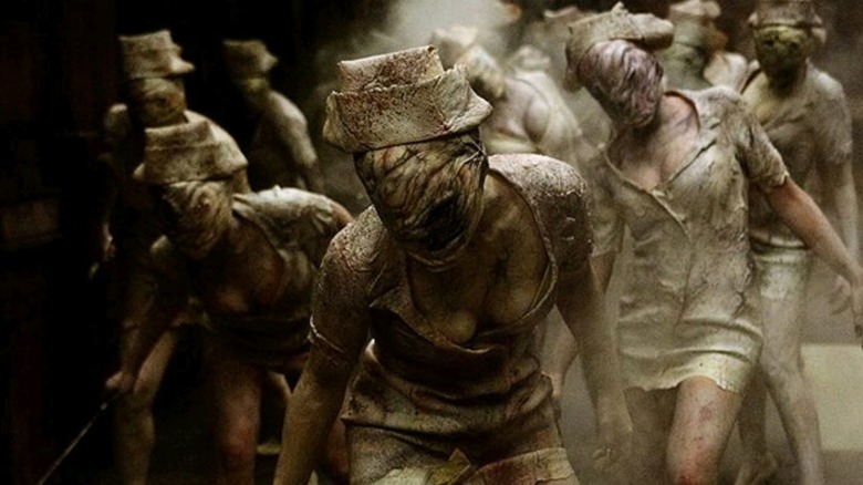 The creepy nurses in Silent Hill