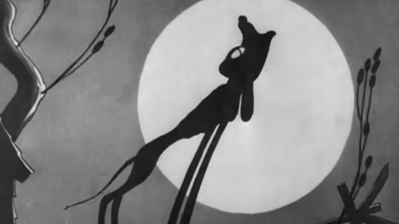 Hound dog in The Skeleton Dance