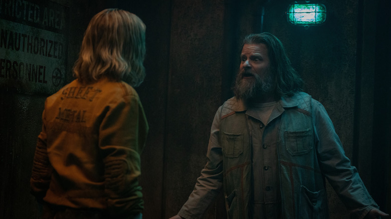 The solo is surprised by speaking to Juliette in Silo