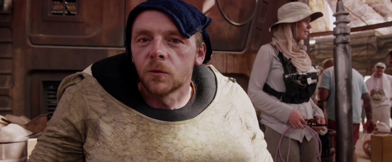 Simon Pegg Star Wars