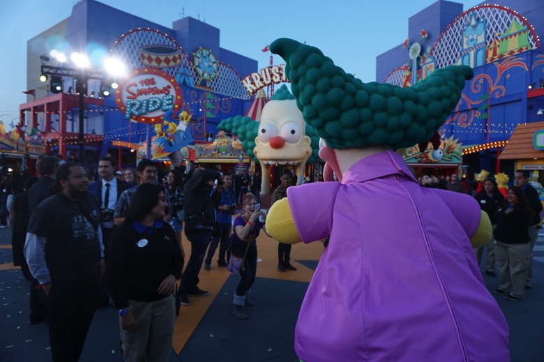 Simpsons Springfield Grand Opening Photos