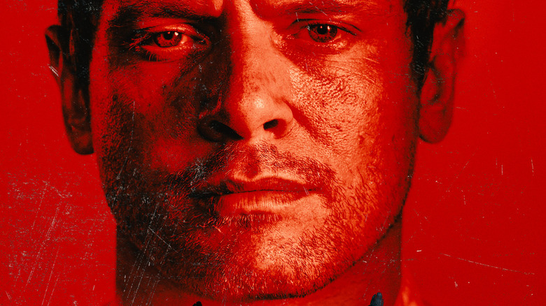 Character poster for Sinners featuring Jack O'Connell as Remmick