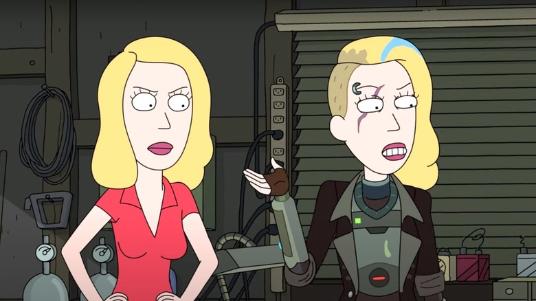 Sarah Chalke in Rick and Morty