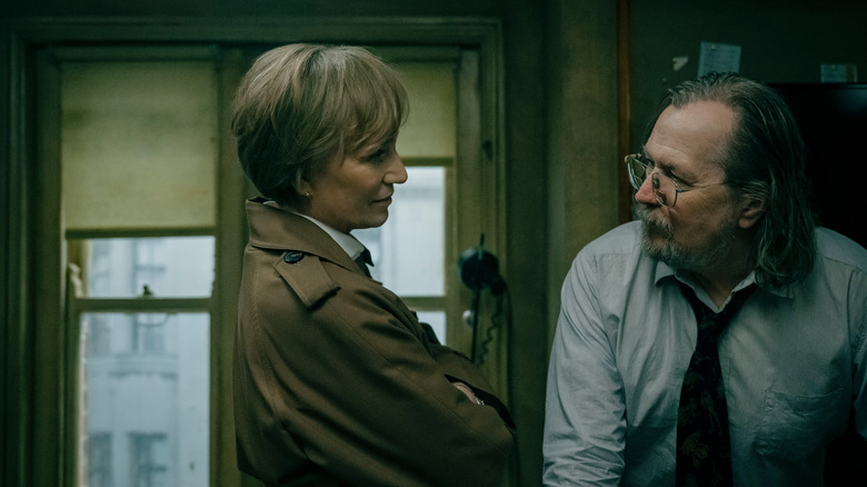 Kristin Scott Thomas and Sir Gary Oldman i