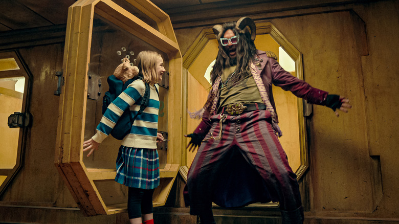 Marlow Barkley and Jason Momoa in Slumberland