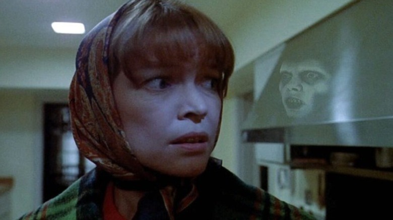 Ellen Burstyn scared by face The Exorcist