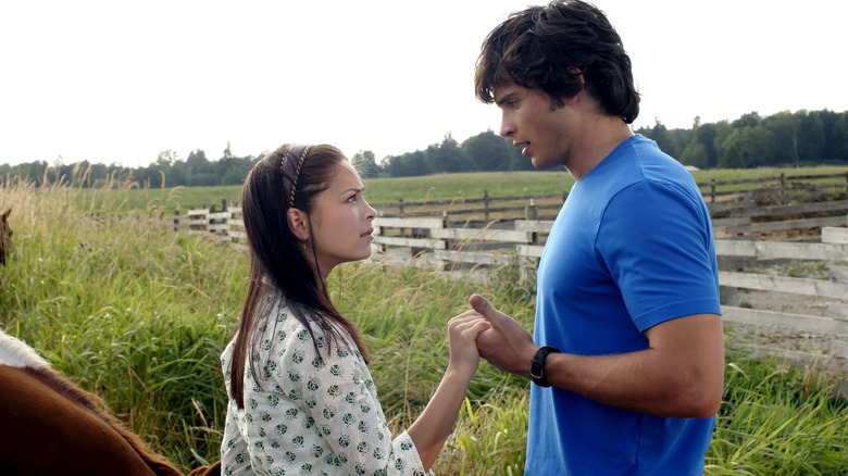Clark and Lana in Smallville