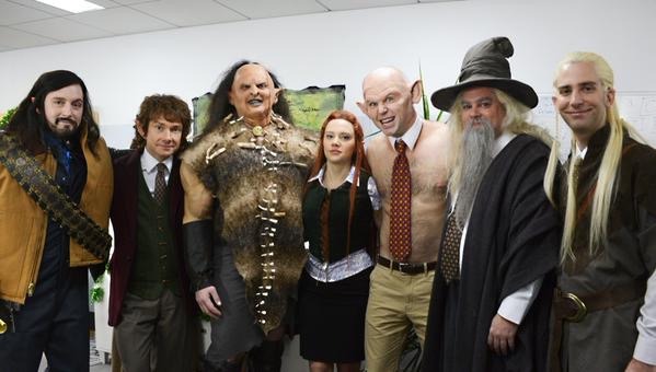 SNL Office Hobbit mash-up