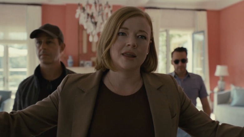 Sarah Snook, Jeremy Strong, and Kieran Culkin in Succession