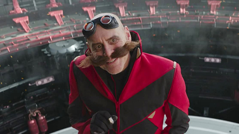 Jim Carrey in Sonic the Hedgehog 2