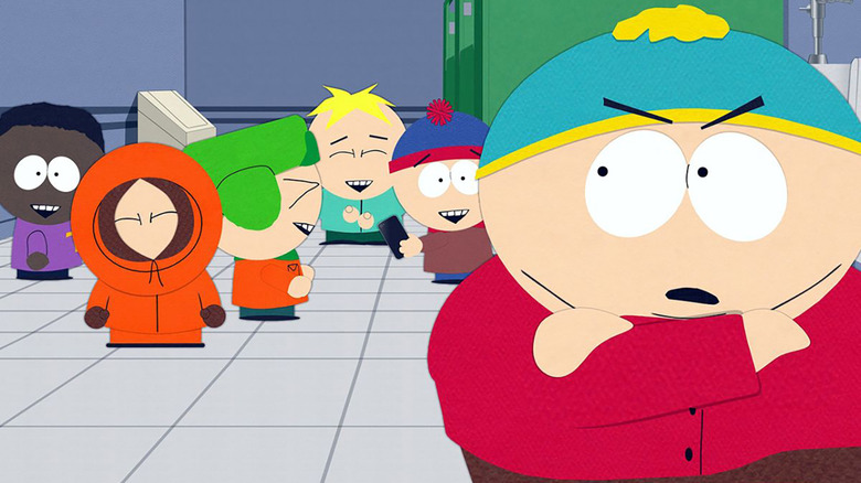 The cast of South Park