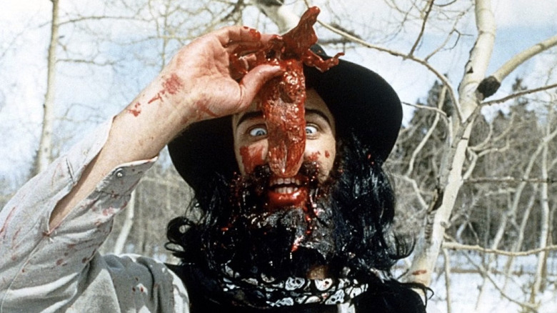Alferd Packer eats a tongue in eating human meat! Musician