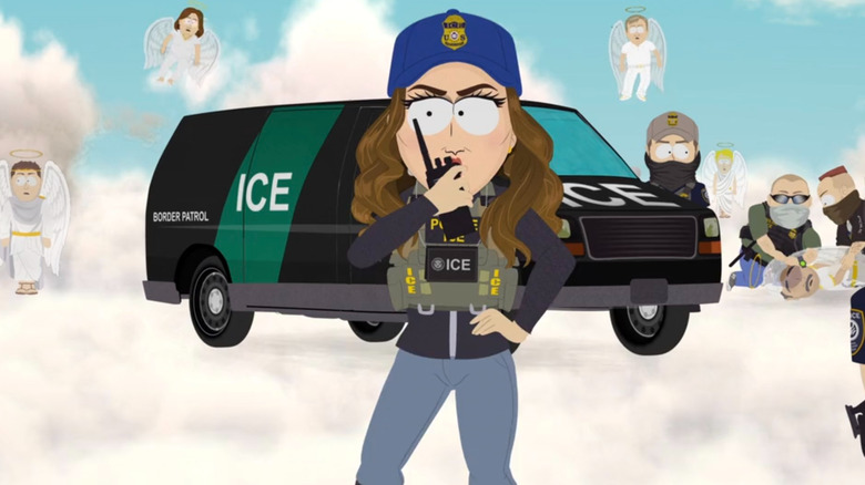 Christie Nayyim organizes an ice raid in the sky in South Park