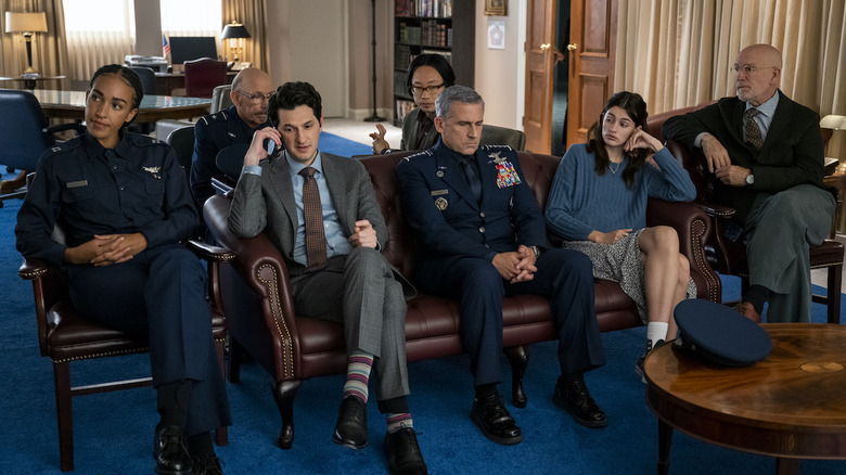 The cast of Space Force