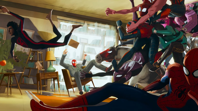 Across the Spider-Verse Spider-People 