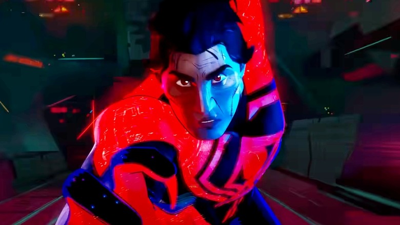Spider-Man 2099 claws his way through the trailer for Spider-Man: Across the Spider-Verse