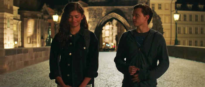 Far From Home Spider-Man Peter and MJ