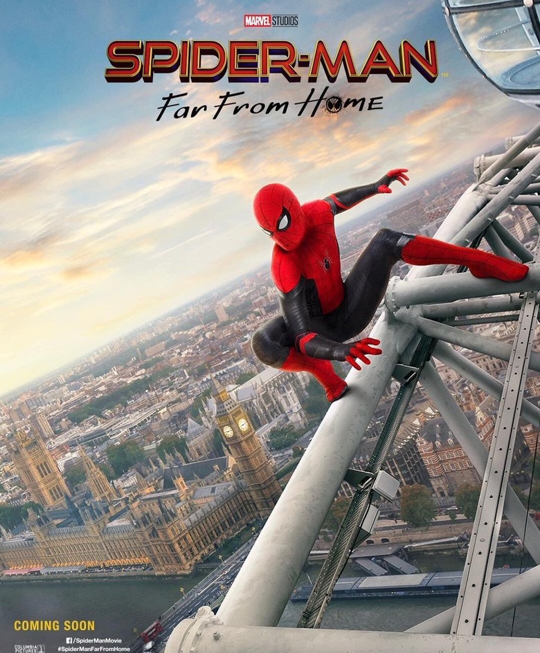 spider-man far from home posters