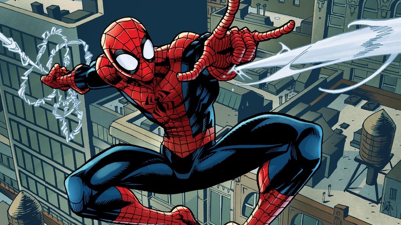 Spidey comic cover art