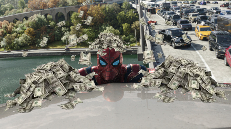 No Way Home bridge fight Spider-Man