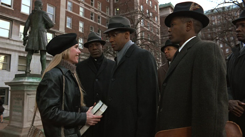 Malcolm X and student