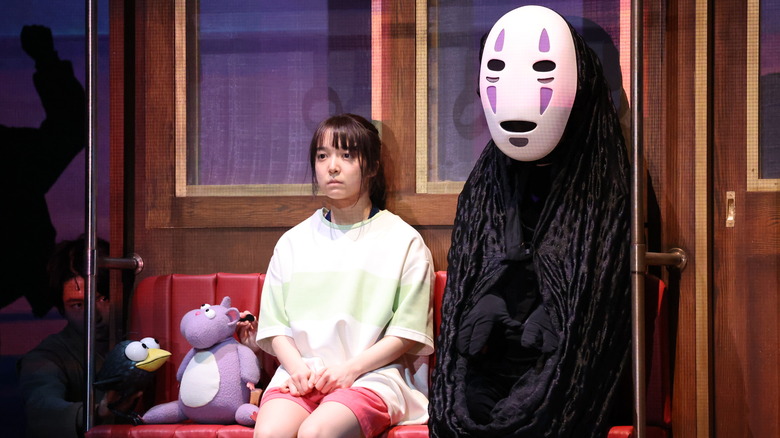 Spirited Away Live Stage No-Face on the train