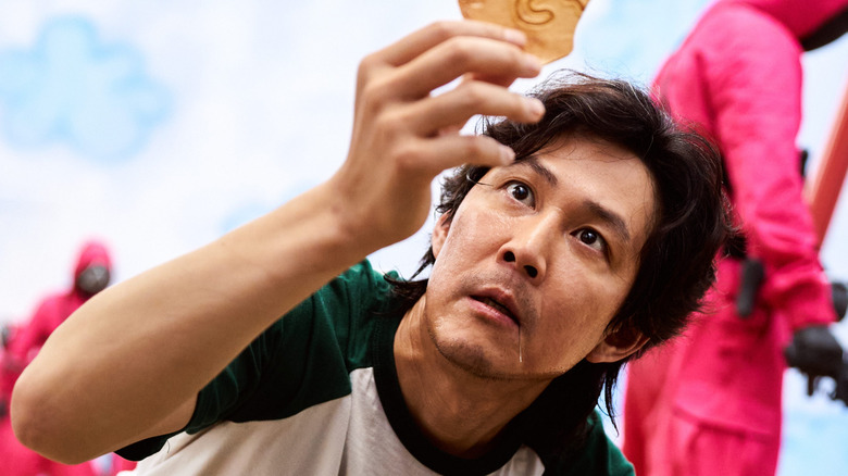 Lee Jung-jae as Seong Gi-hun in Squid Game