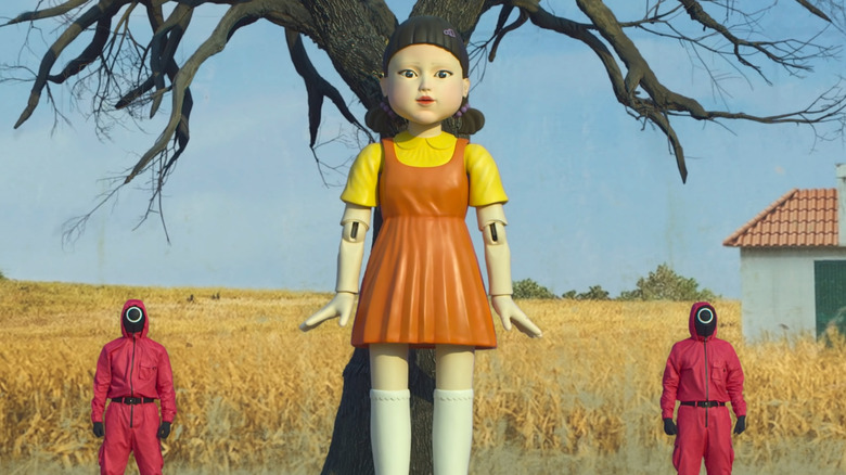 The Red Light, Green Light doll