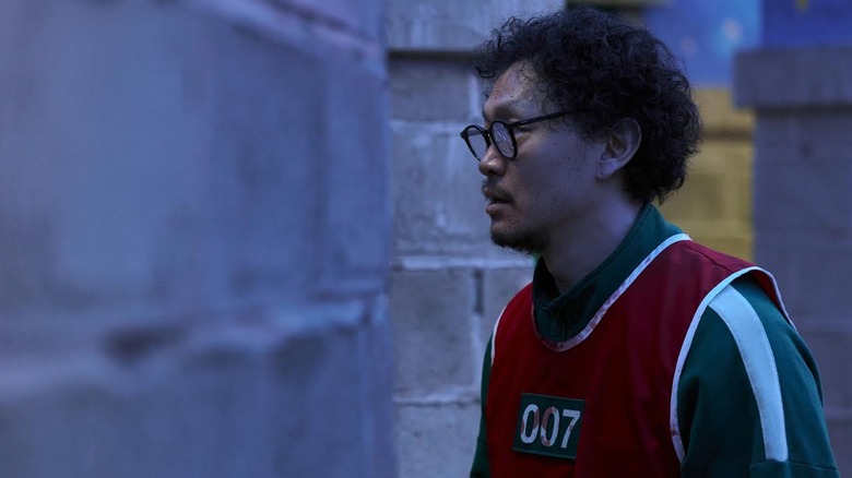 Park Yang Dong-Sk, um pequeno parque no colete em jogo de lula
