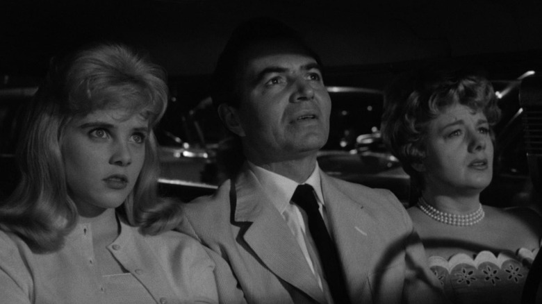 Sue Lyon, James Mason, and Shelley Winters in Lolita (1962)