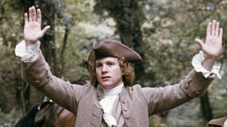 Ryan O'Neal is robbed by a highwayman as Barry Lyndon in Barry Lyndon