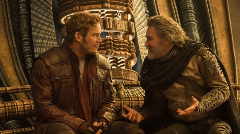 Guardians of the Galaxy Vol 2 Chris Pratt Kurt Russell