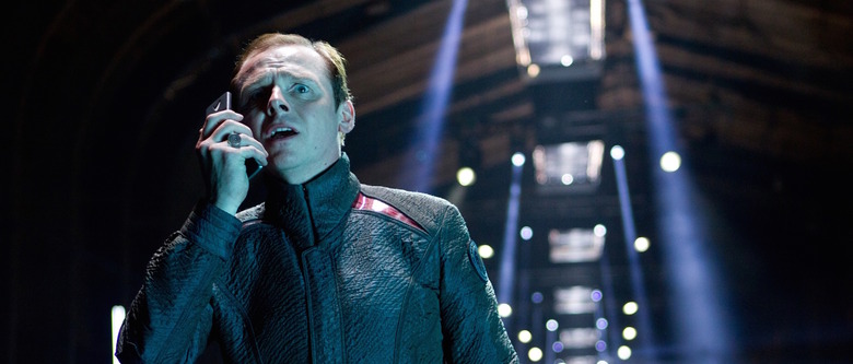 Simon Pegg in Star Trek Into Darkness
