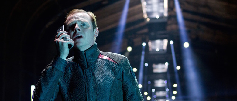 Simon Pegg in Star Trek Into Darkness
