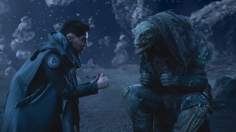 Melissa Navia in Ortegas on Star Trek: strange new worlds, and Gorne's teaching was cut off