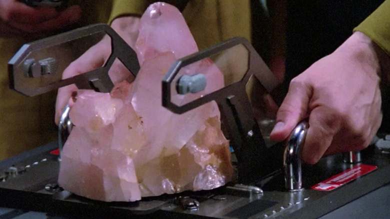 A hunk of dilithium crystals on Star Trek: The Next Generation