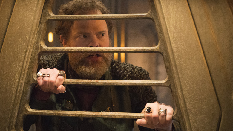 Harry Mudd in a jail cell in Star Trek: Discovery.