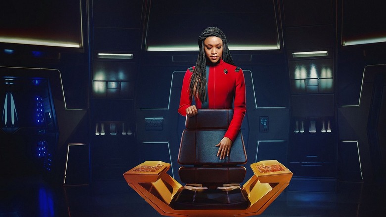 Sonequa Martin-Green as Michael Burnham in Star Trek: Discovery.