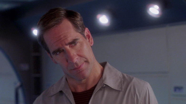 Captain Archer in a khakhi shirt on Star Trek: Enterprise