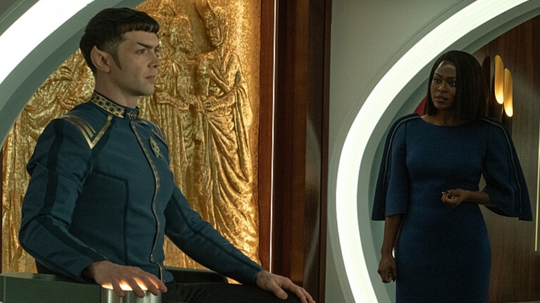 Ethan Peck, Yetide Badaki, Star Trek: Strange New Worlds