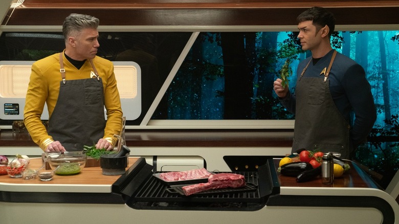 Star Trek: Strange New Worlds captain's mess