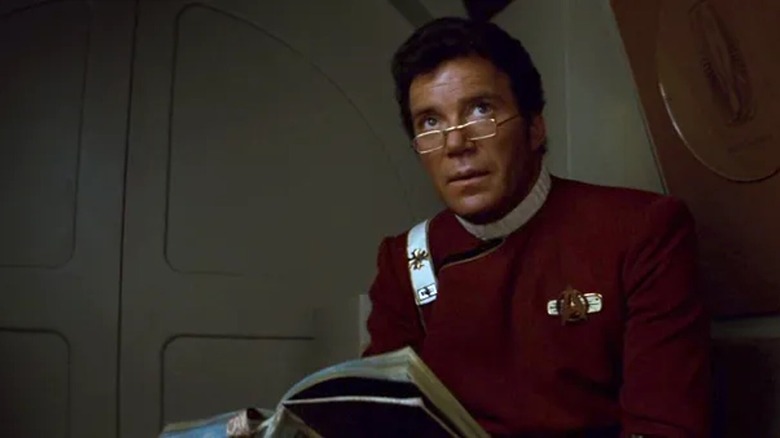 Captain Kirk reading glasses