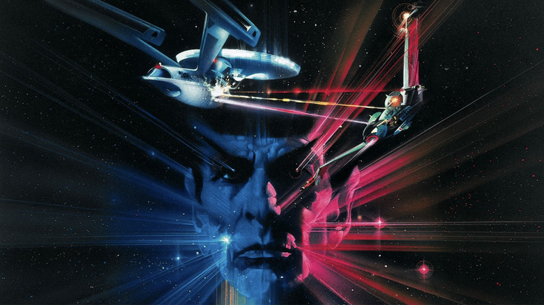 Star Trek III The Search for Spock poster Leonard Nimoy Enterprise vs Klingon Bird of Prey